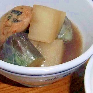 大根とがんもの煮物